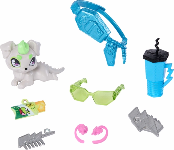 Haustier und 7 thematische Accessoires