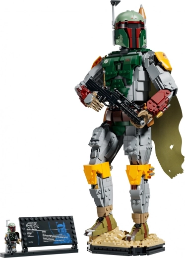 Display-Ständer mit Minifigur und Infotafel