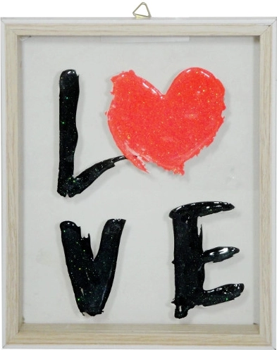 Bild Love im Rahmen 20 × 30 cm