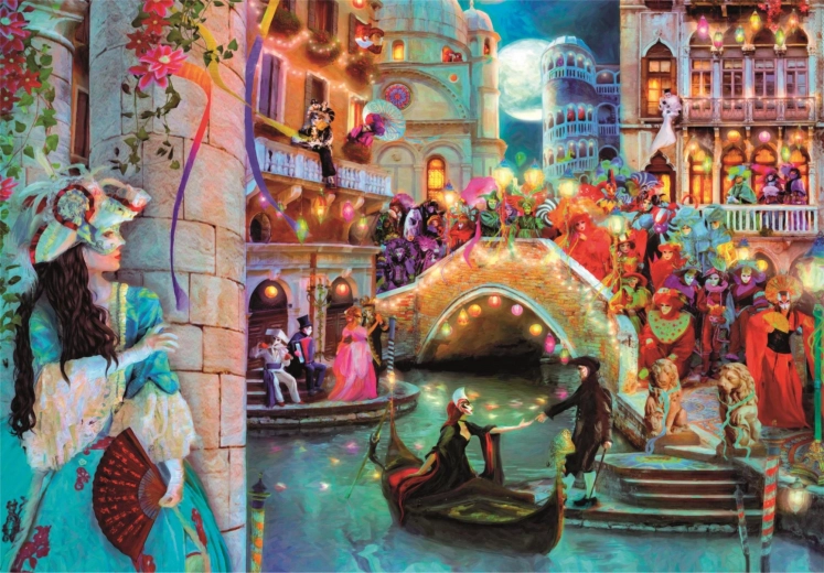Clementoni Puzzle 1000 Teile – Venuskarneval