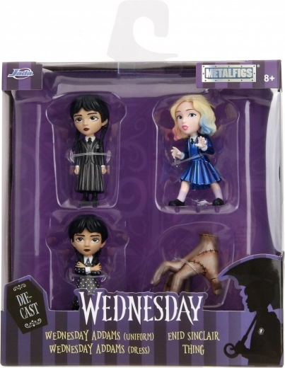 JADA Metallfiguren Wednesday 4 Stk 6,5 cm