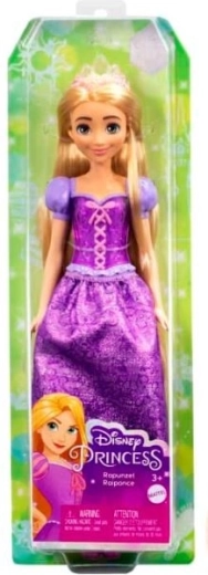 DISNEY PRINCESS RAPUNZEL Puppe mit glitzerndem Kleid und Zubehör