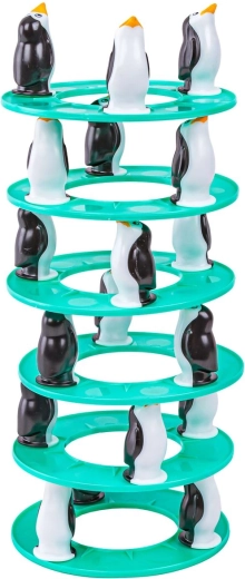 Wackeliger Turm voller Spannung