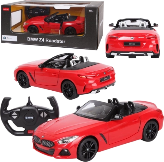 Ferngesteuertes Auto BMW Z4 Roadster Rastar 1:14, rot