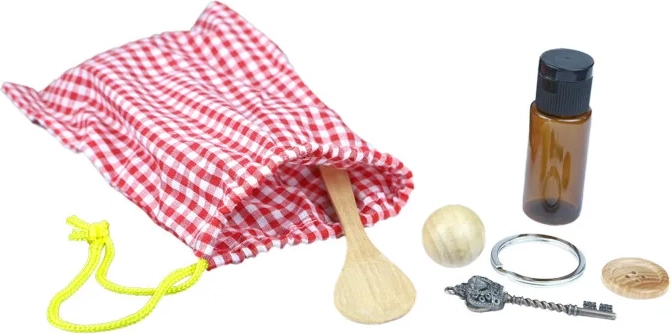 Moyo Montessori Geheimbeutel mit kleinen Gegenständen