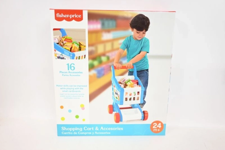 Dolu Einkaufswagen für Kinder mit Zubehör