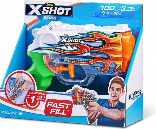 ZURU X-Shot Wasserpistole Nano Fast-Fill Skins