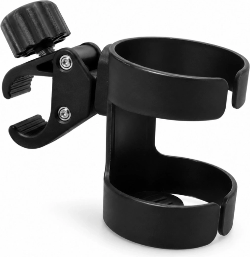 Petite&Mars Getränkehalter für Kinderwagen Cup – schwarz