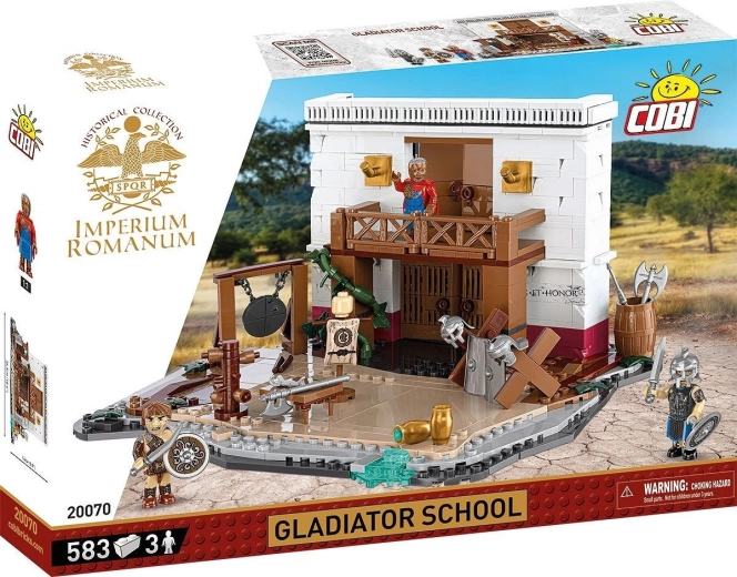Bauset Imperium Romanum – Gladiatorenschule, 583 Teile