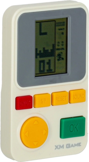 Retro-Spiel mit herabfallenden Blöcken
