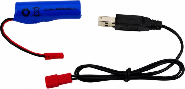Eigener Li‑Po-Akku mit USB-Ladung