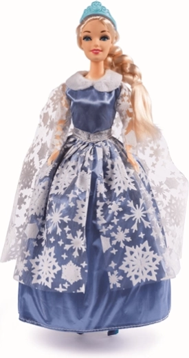 Winterkleid mit Schneeflocken