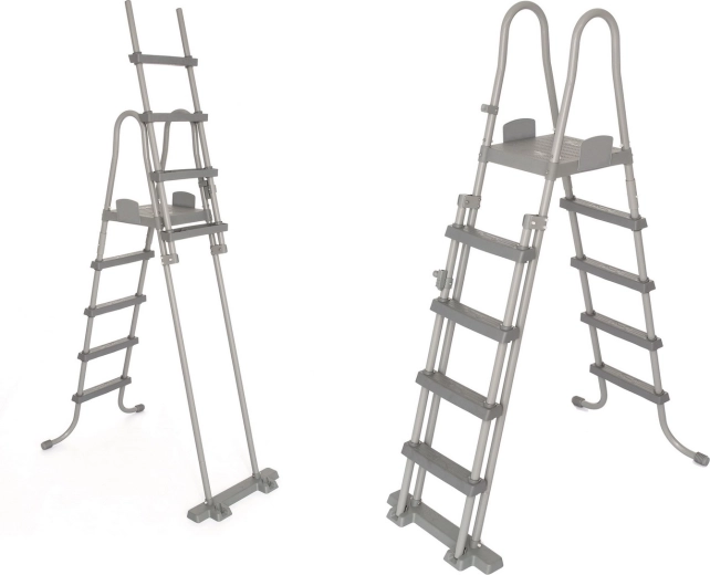 Sichere Leiter für Aufstellpools 132 cm BESTWAY