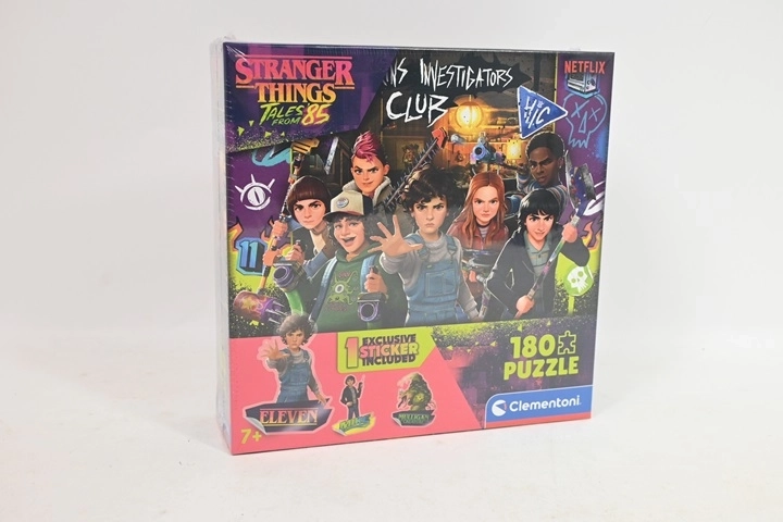 Clementoni Stranger Things Puzzle 180 Teile in quadratischer Box