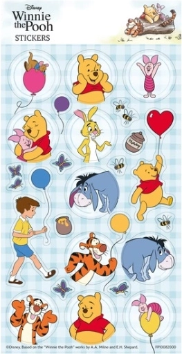 CCG Sticker Winnie Puuh F2 mit Glitzer