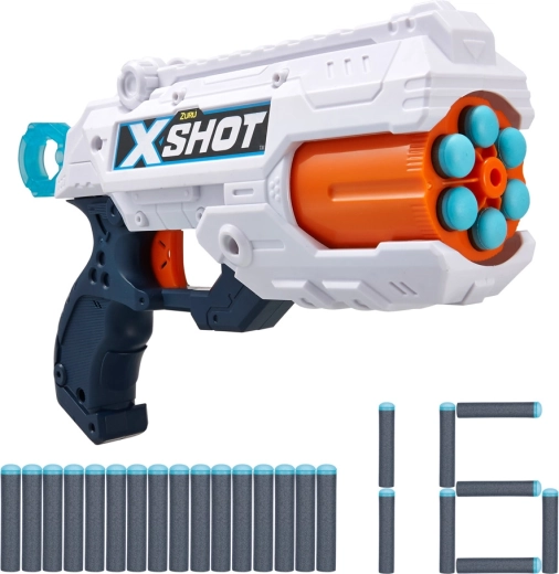 X-Shot Reflex 6 Blaster mit 16 Darts