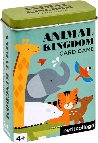 Kartenspiel in der Dose: Königreich der Tiere