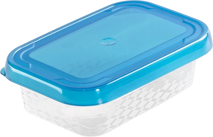 Blue Box rechteckige Lebensmittelbox 0,1 l blau
