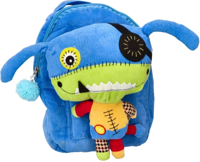 Tasche mit Verschluss unter dem Maskottchen
