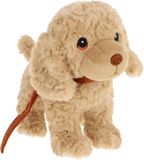 Keeleco Plüsch-Welpe an der Leine Spaniel 23 cm