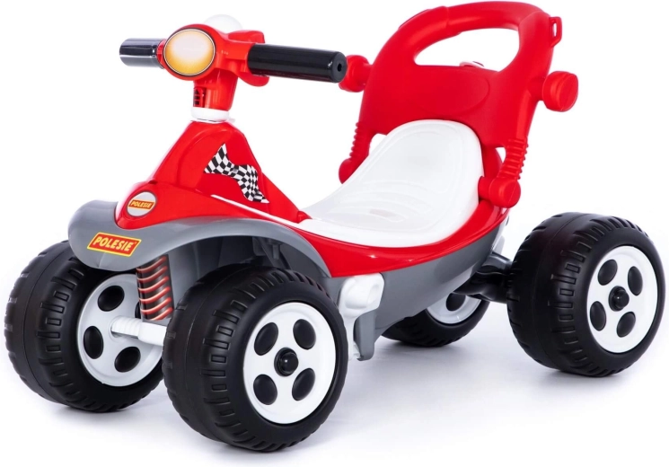 Kinder-Laufrad als vierrädriges Fahrzeug