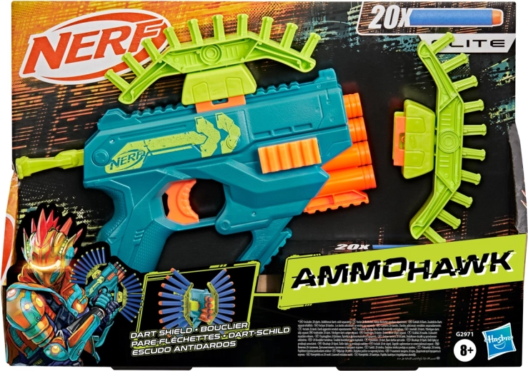 Hasbro Nerf Rebel Ops Ammohawk Blaster mit 20 Darts