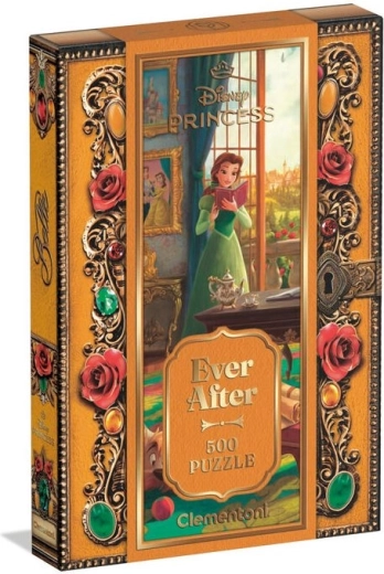Clementoni Puzzle Disney Prinzessinnen – Die Schöne und das Biest, 500 Teile