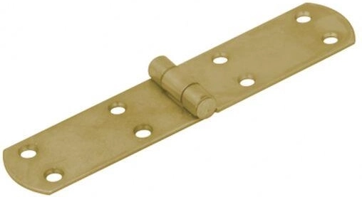 Französisches Scharnier 160 × 33 × 2,5 mm, gelb verzinkter Stahl