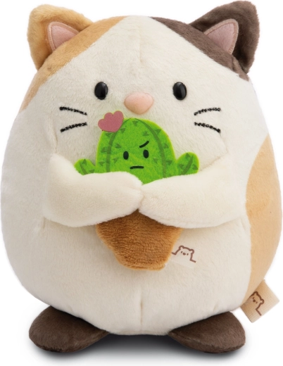 Nici Plüschkatze MyMochi Angy mit Kaktus 27 cm