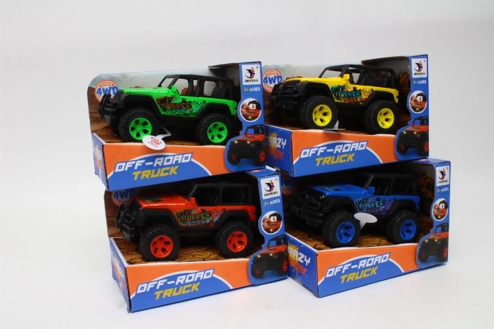 Geländewagen mit Licht und Sound, 8,5 cm