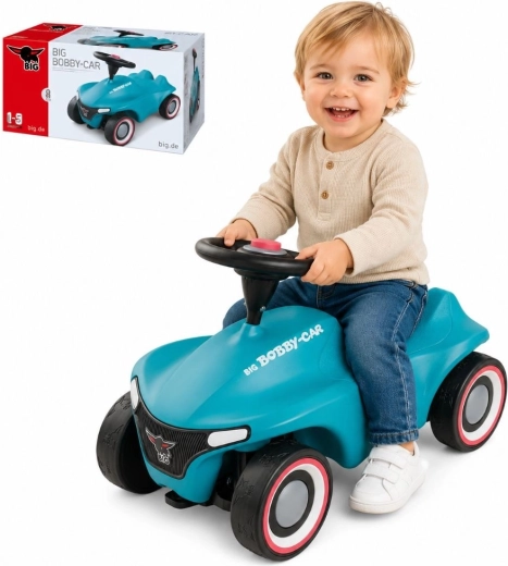 BIG Bobby Car Neo azurblaues Rutschfahrzeug für Kinder