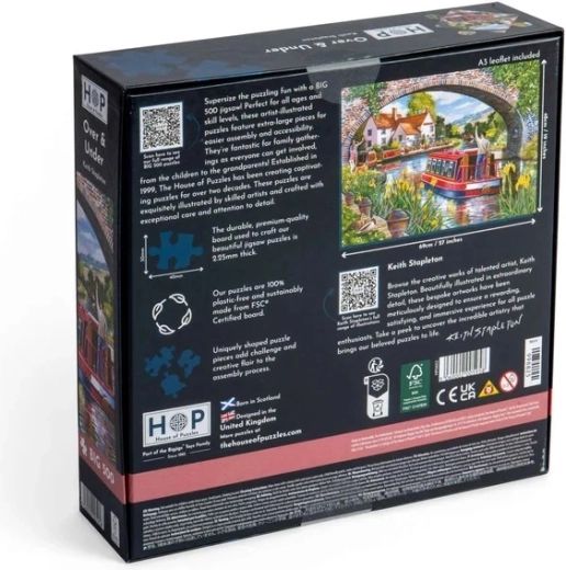 Hochwertige Ausführung von House of Puzzles
