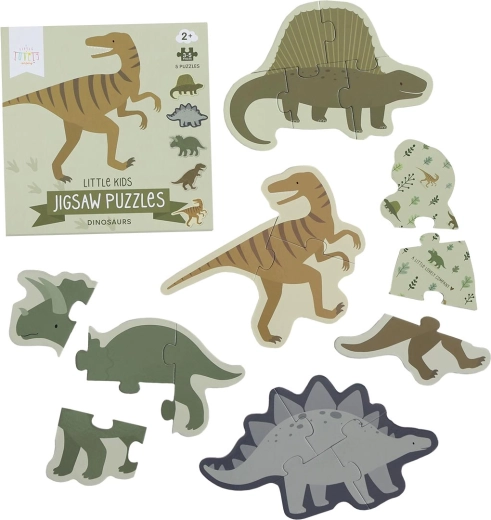 A Little Lovely Company Puzzle mit Dinosauriern
