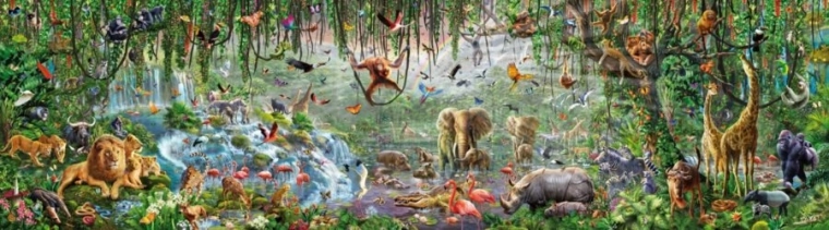 Puzzle 33.600 Teile, Wild Life