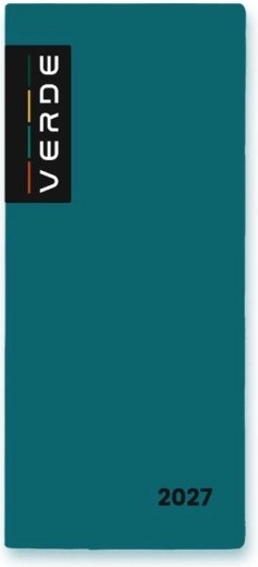 Verde Milano Monatskalender 2027 im PVC-Umschlag