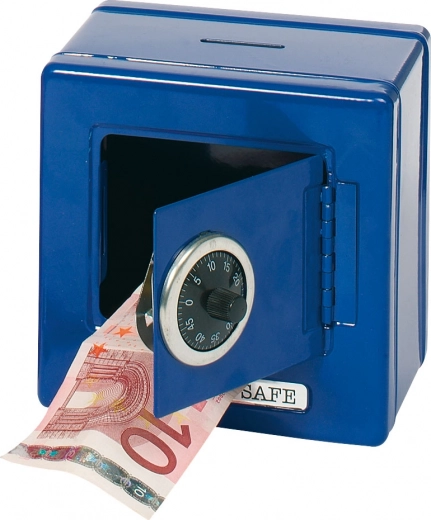 Metallspardose - Blauer Tresor