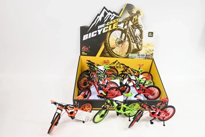 Downhill-Fahrrad – Metallmodell 19 cm (dreirädrig)