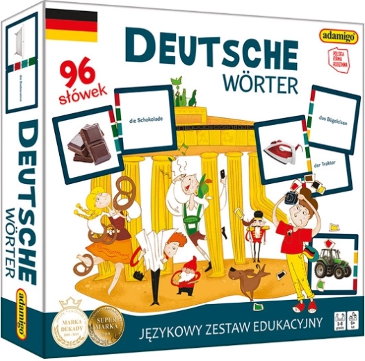 Sprachlernkarten Deutsche Wörter