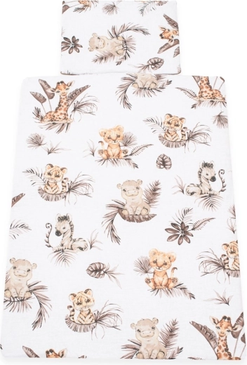 Niedlicher Safari-Print aus 100 % Baumwolle