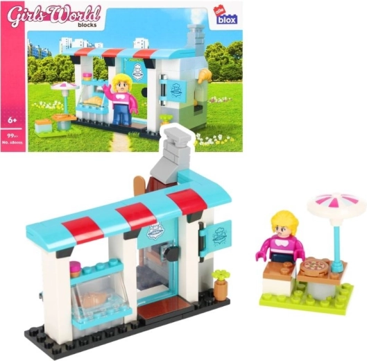 AlleBlox Bauset Café – 99 Teile