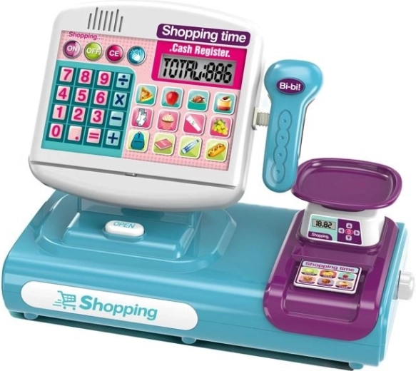 Scanner mit Licht und realistischen Geräuschen