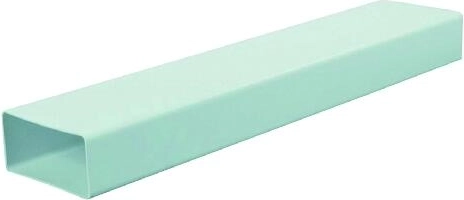Flacher Lüftungskanal 110 × 55 mm, Länge 1 m