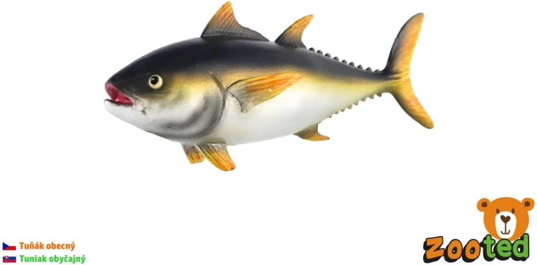 Kunststofffigur Roter Thunfisch 12 cm