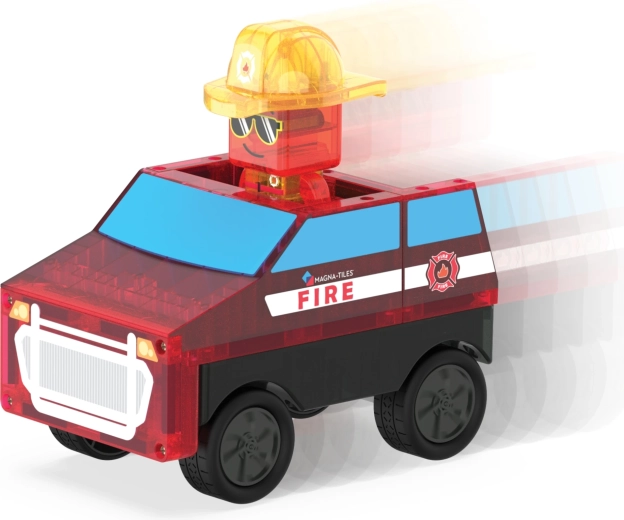 Aufzieh-Feuerwehrauto für sofortige Action