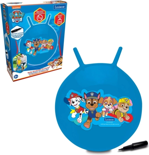 Hüpfball mit Griffen PAW Patrol blau 45 cm von Lexibook