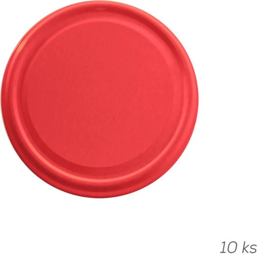 Einkochdeckel TO 66 rot, 10 Stk.