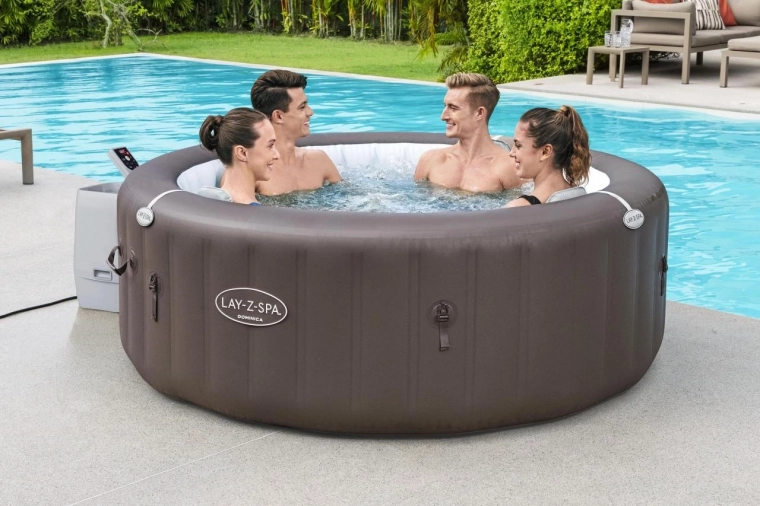 Aufblasbarer Whirlpool LAY-Z-SPA Dominica SMART HydroJet von BESTWAY