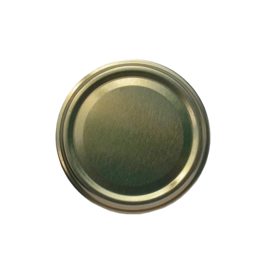 Goldene Twist-Off-Deckel 66 mm zum Einkochen