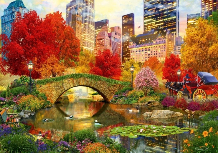 Puzzle Central Park NYC 2000 Teile