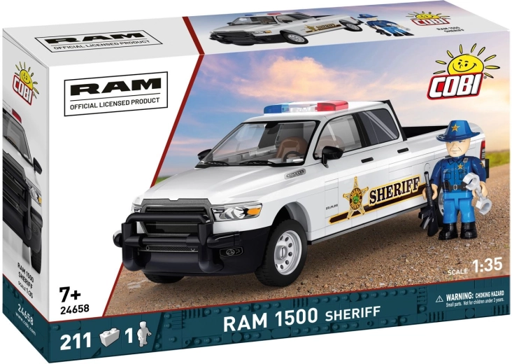 Cobi RAM 1500 Sheriff Bausatz 1:35 (211 Teile) - 1 Stück